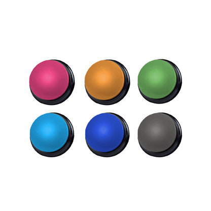 Tech4Pets 6-Pack Talking Buttons for Interactive Pet Communication