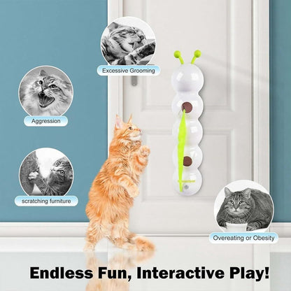 Cat Toy, Interactive Smart Cat Toy, Rechargeable Motion Activated Cat Toys, Bite Resistant, Automatic Kitten Toys for Indoor Cats (Style A)
