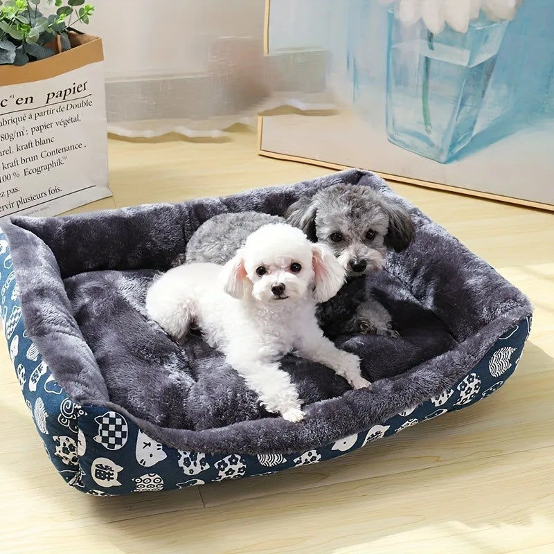XL Blue Pet Dog Bed Sofa Mat for All Sizes