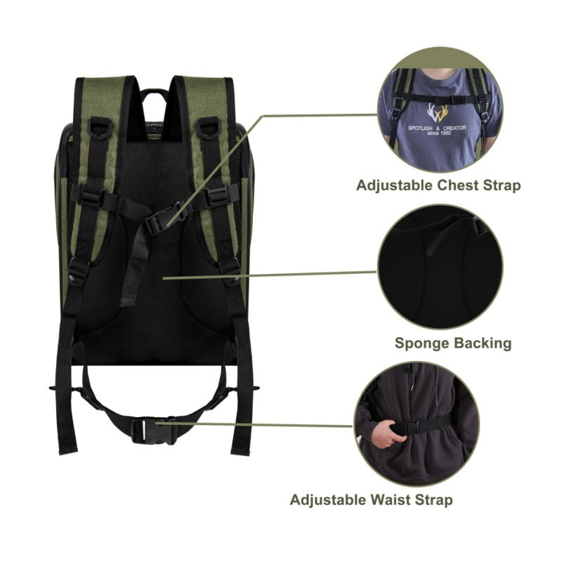 Pink Breathable Comfort Pet Travel Backpack