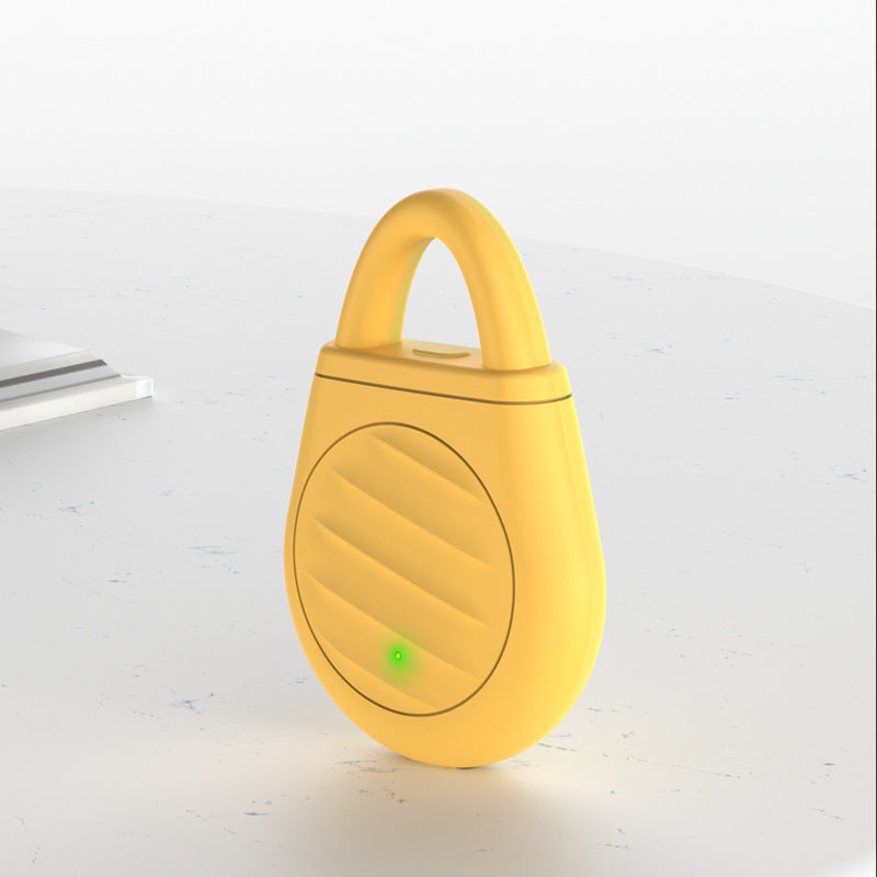 2 Pcs Yellow Portable Ultrasonic Pest Repeller - Rechargeable Mosquito & Bird Repellent Device | 3-Mode for Indoor, Outdoor & Camping
